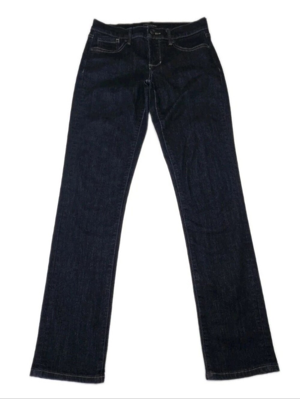 Banana Republic Premium Denim Girlfriend Jeans 25 Stretch Slim Dark Wash